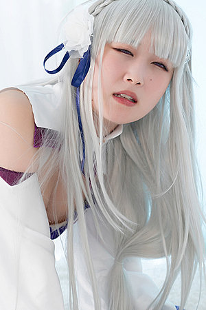 Japan cosplay Ria Kurumi fucks two guys and creampie